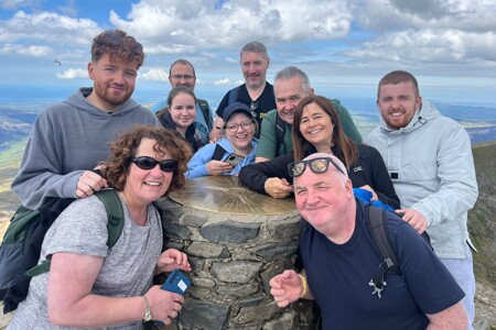 Climbing Snowdon