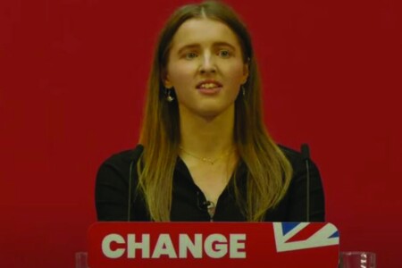 Holy Cross student speaks at Labour manifesto