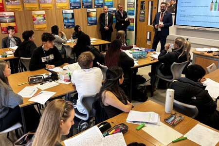 Christian Wakeford MP and James Frith MP visit Holy Cross