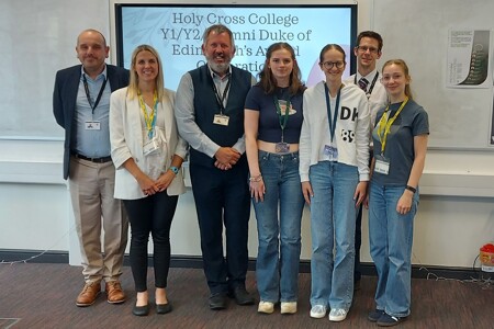 More than 100 Holy Cross students complete DofE