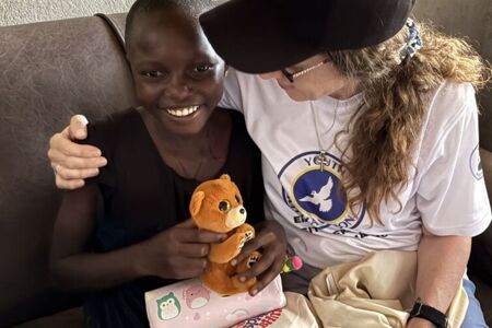 Catherine completes charity mission to Uganda