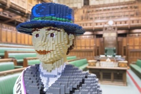 Lego Suffragette Arrives